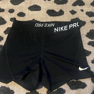 Nike Pro Women's Athletic Black Shorts